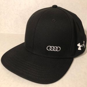 Under Armour Audi Black Baseball Cap Stretch Fit